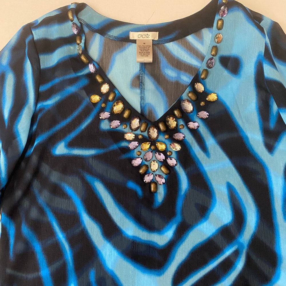 Cache Jeweled top - Picture 3 of 5